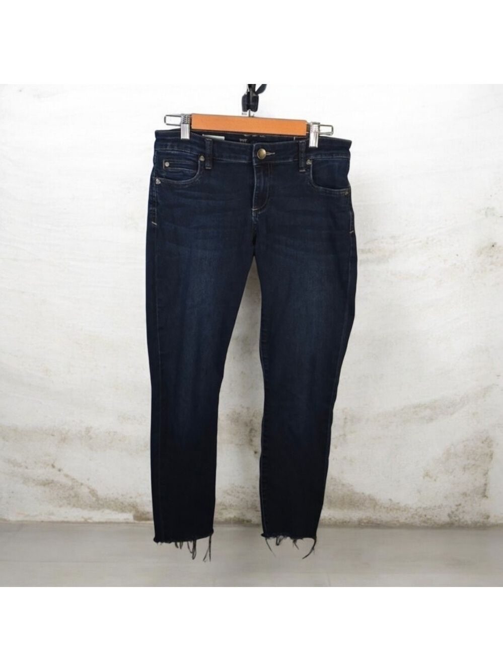 Kut From The Kloth MIA Toothpick Skinny Jeans Womens Size 6 Blue